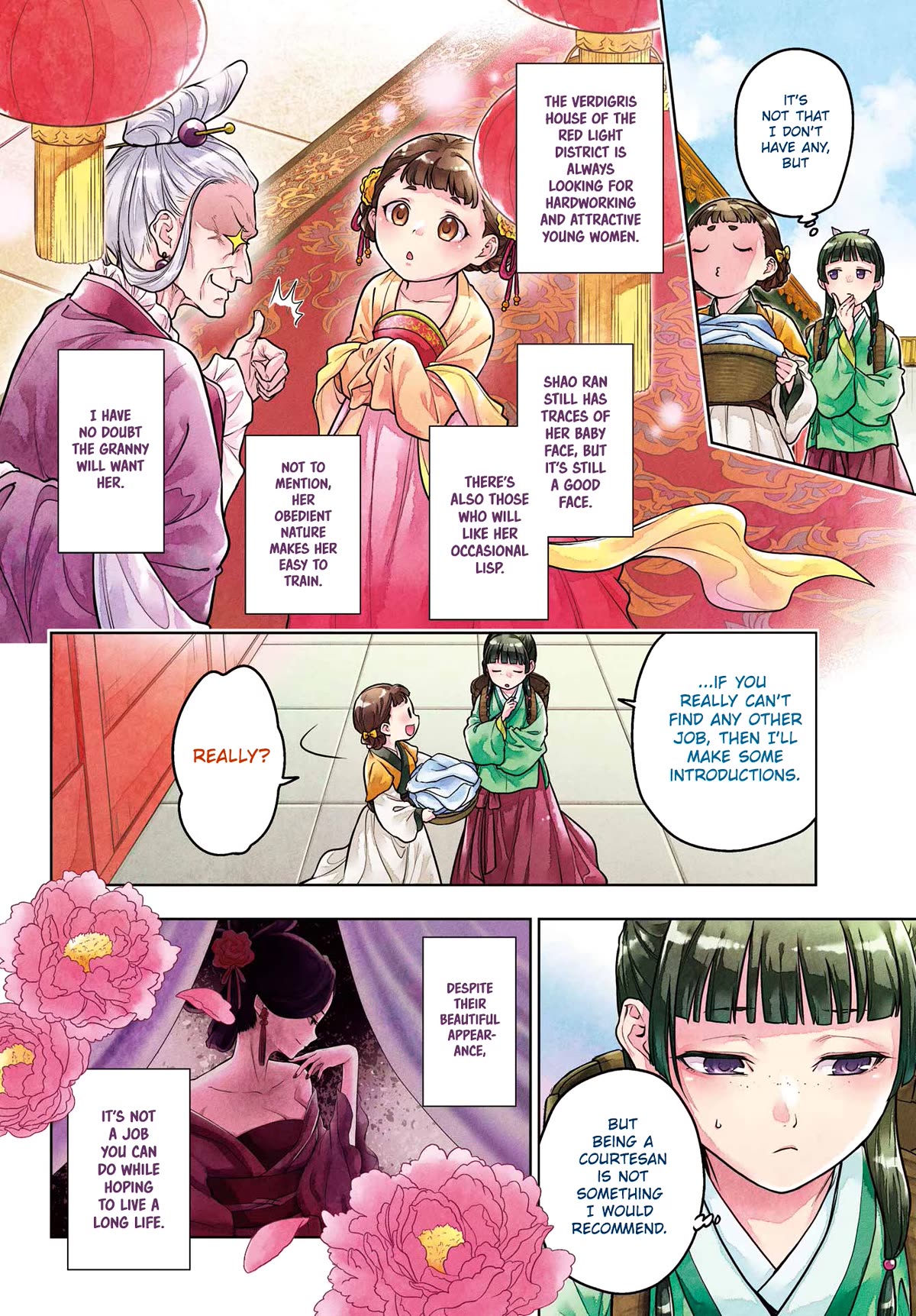 Kusuriya no Hitorigoto Chapter 65 page 3 - Chapter 65: The Bath