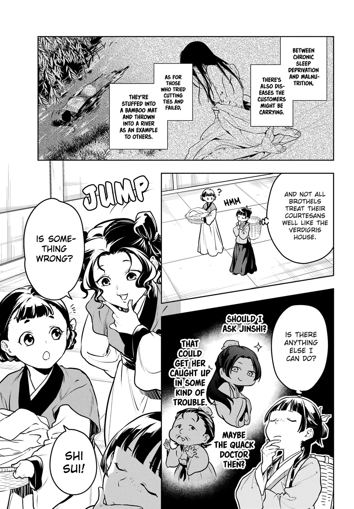 Kusuriya no Hitorigoto Chapter 65 page 4 - Chapter 65: The Bath