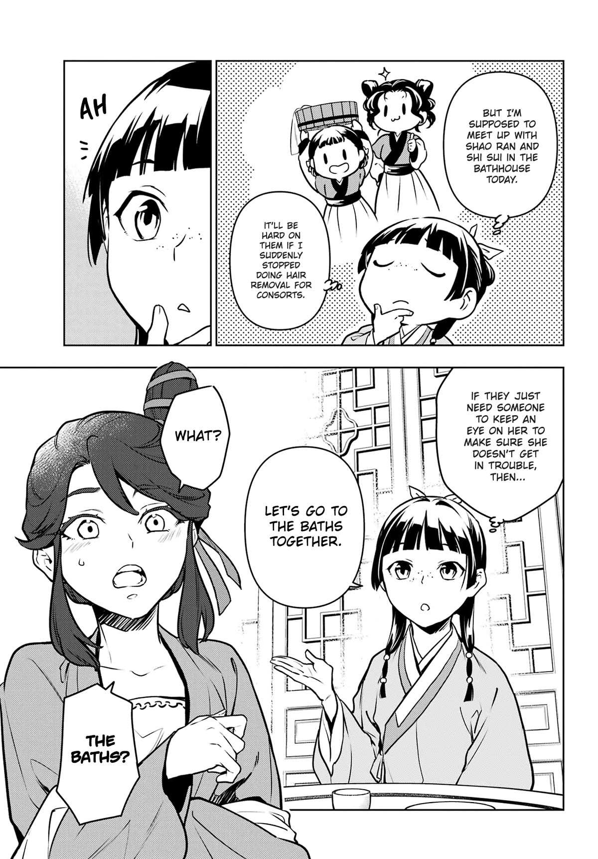 Kusuriya no Hitorigoto Chapter 66 page 7 - Chapter 66: Sekiu