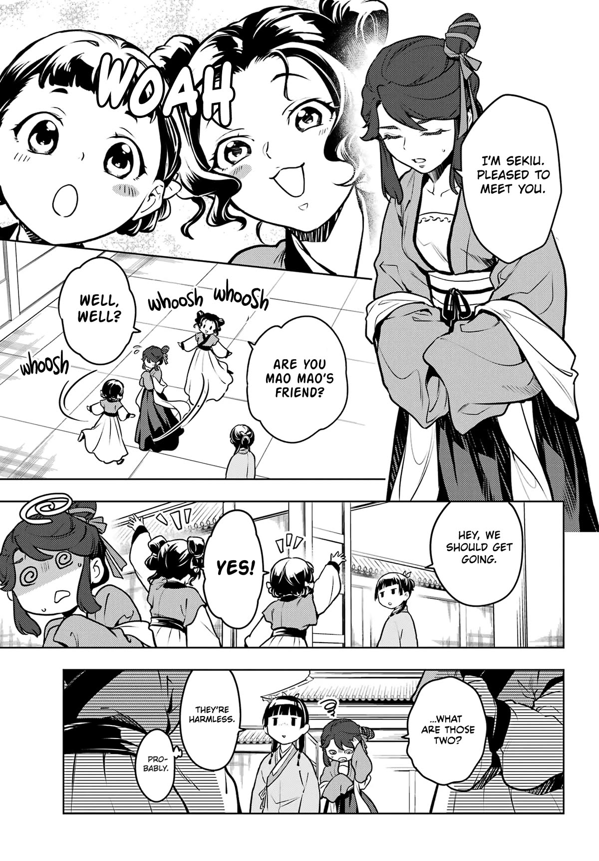 Kusuriya no Hitorigoto Chapter 66 page 9 - Chapter 66: Sekiu
