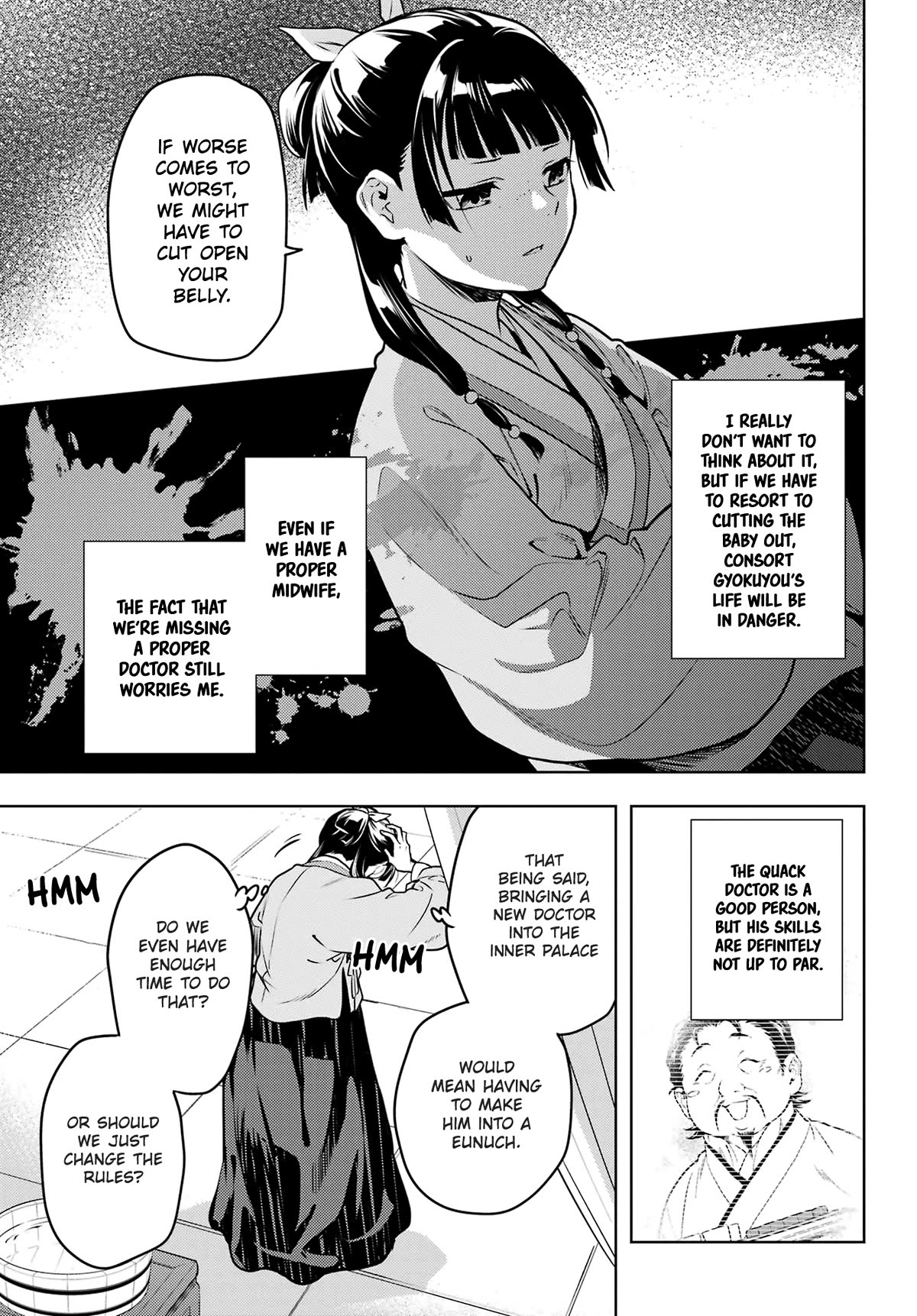 Kusuriya no Hitorigoto Chapter 69 page 11 - Chapter 69: Breech Birth (Part 1)