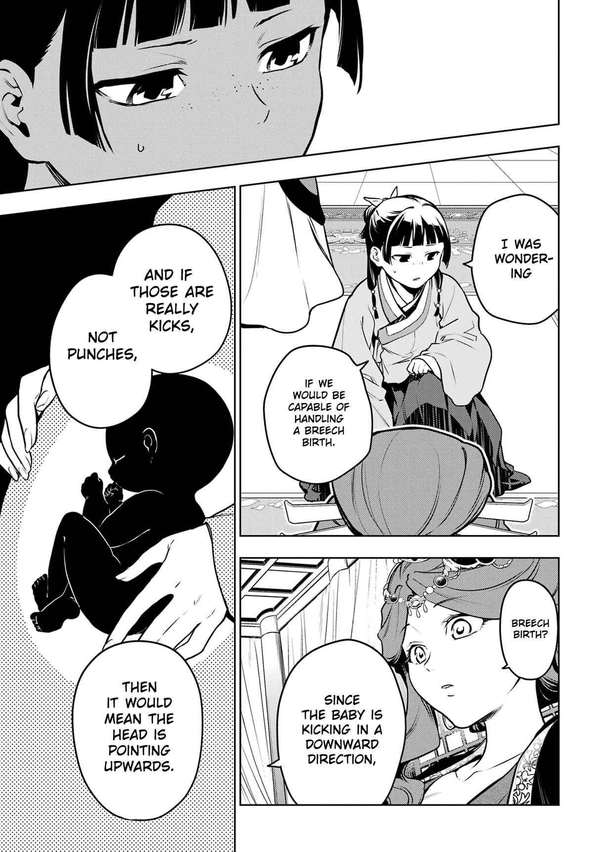 Kusuriya no Hitorigoto Chapter 69 page 5 - Chapter 69: Breech Birth (Part 1)