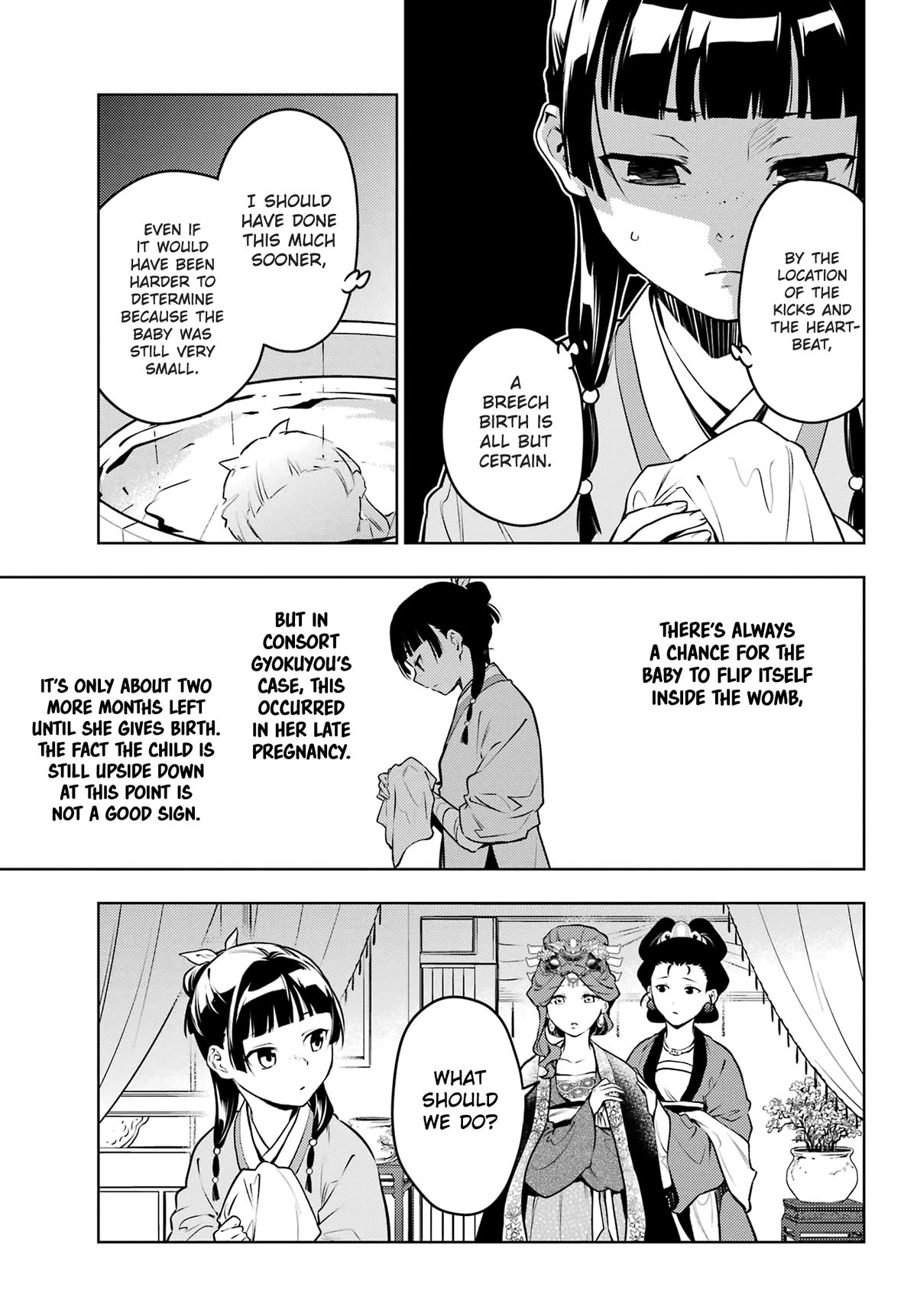 Kusuriya no Hitorigoto Chapter 69 page 9 - Chapter 69: Breech Birth (Part 1)