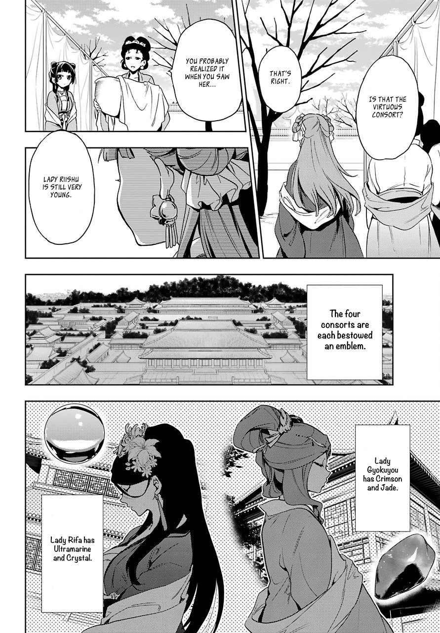 Kusuriya no Hitorigoto Chapter 7 page 21 - Chapter 7: GARDEN PARTY (PART 2)