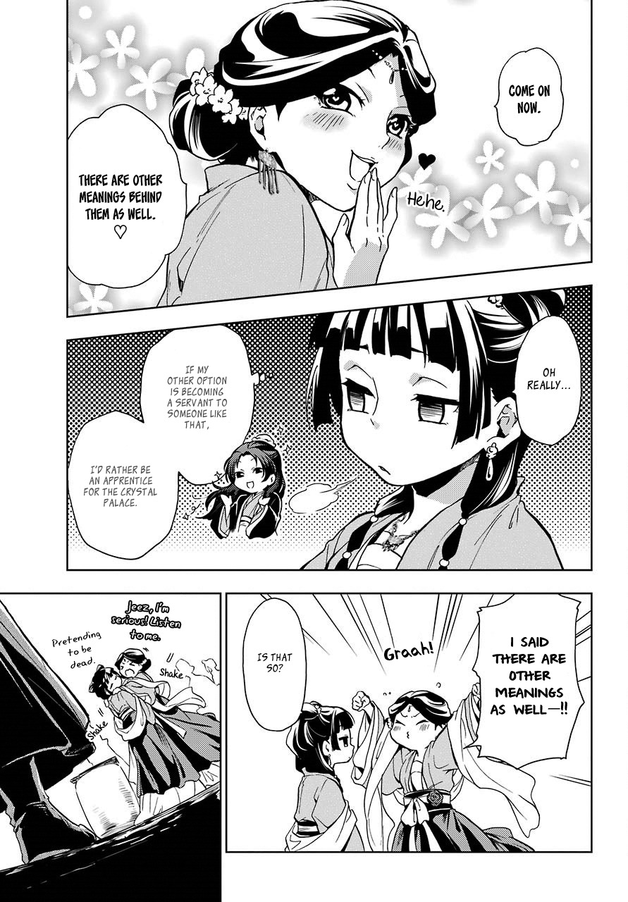 Kusuriya no Hitorigoto Chapter 7 page 24 - Chapter 7: GARDEN PARTY (PART 2)