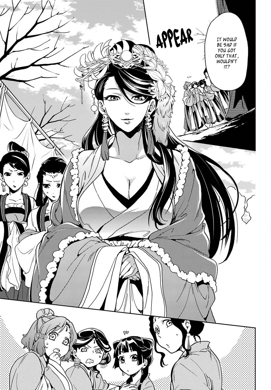 Kusuriya no Hitorigoto Chapter 7 page 28 - Chapter 7: GARDEN PARTY (PART 2)