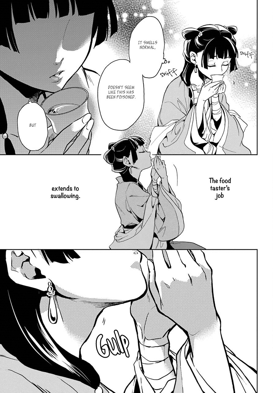 Kusuriya no Hitorigoto Chapter 7 page 35 - Chapter 7: GARDEN PARTY (PART 2)