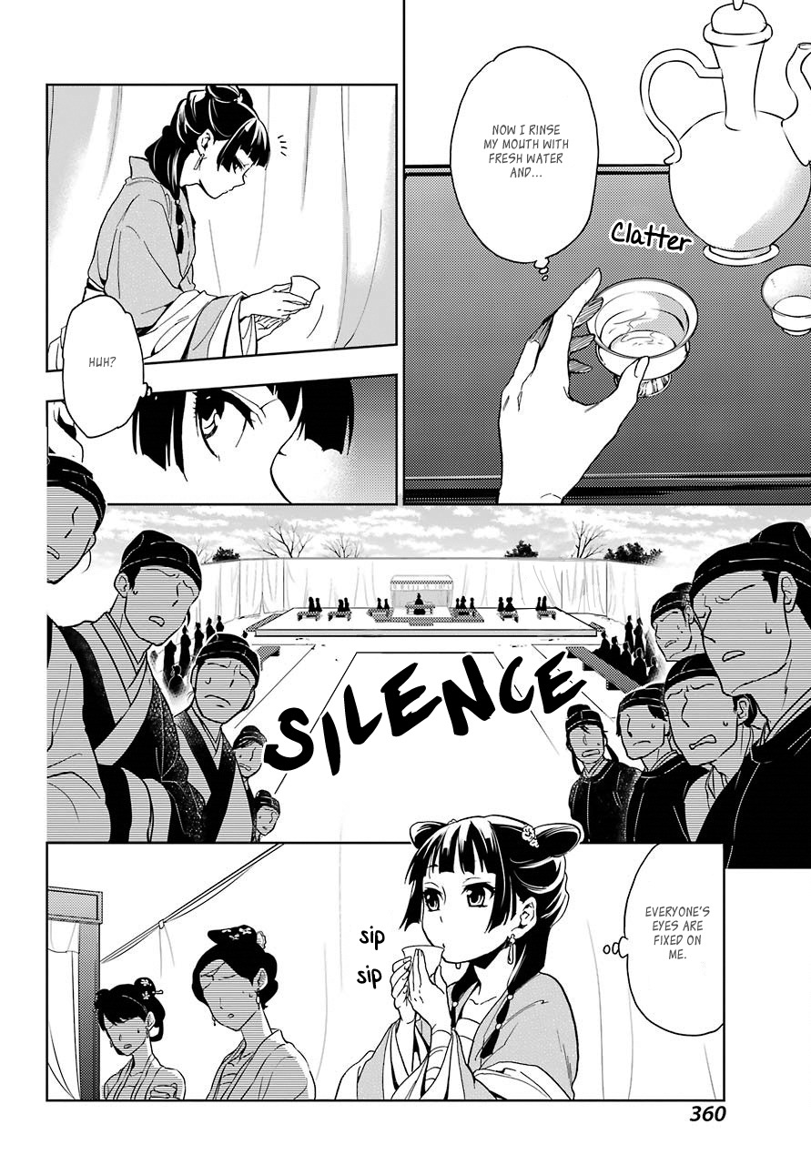 Kusuriya no Hitorigoto Chapter 7 page 36 - Chapter 7: GARDEN PARTY (PART 2)