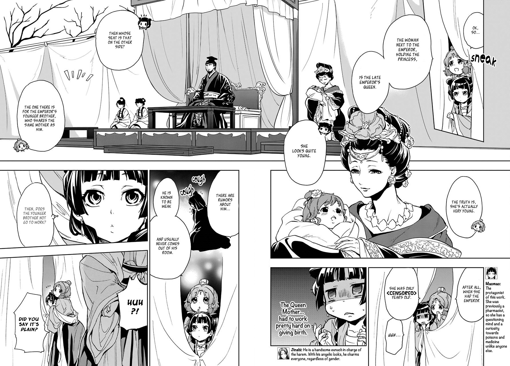 Kusuriya no Hitorigoto Chapter 7 page 8 - Chapter 7: GARDEN PARTY (PART 2)