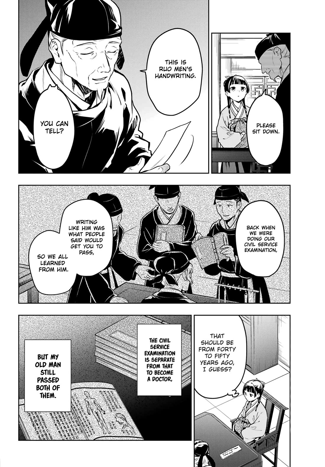 Kusuriya no Hitorigoto Chapter 70 page 14 - Chapter 70: Festering Resentment (Part 1)