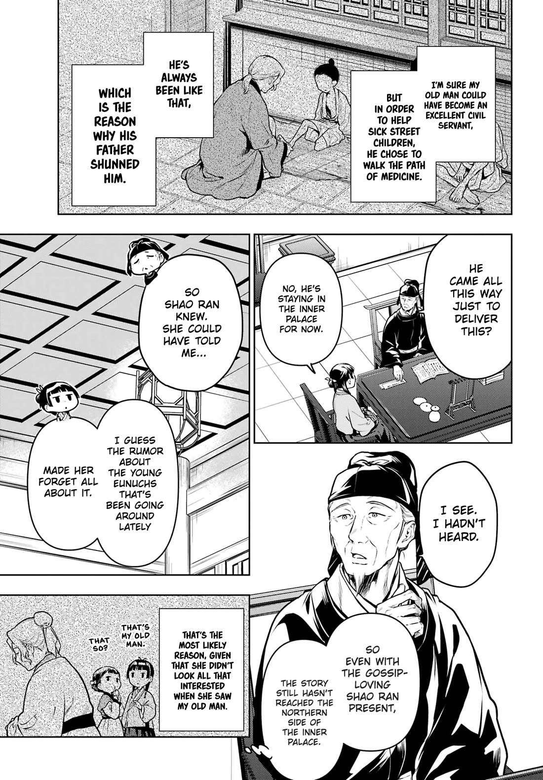 Kusuriya no Hitorigoto Chapter 70 page 15 - Chapter 70: Festering Resentment (Part 1)