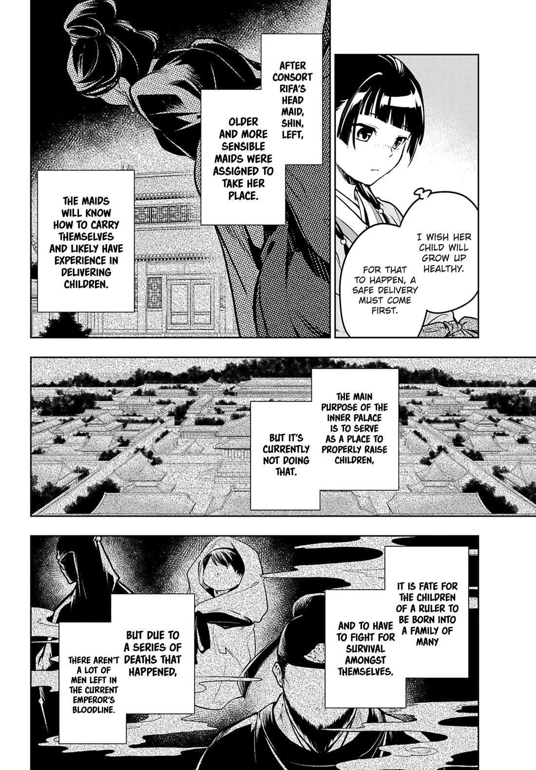 Kusuriya no Hitorigoto Chapter 70 page 4 - Chapter 70: Festering Resentment (Part 1)