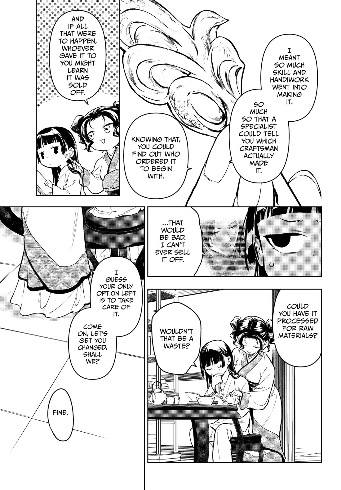 Kusuriya no Hitorigoto Chapter 77 page 8 - Chapter 77