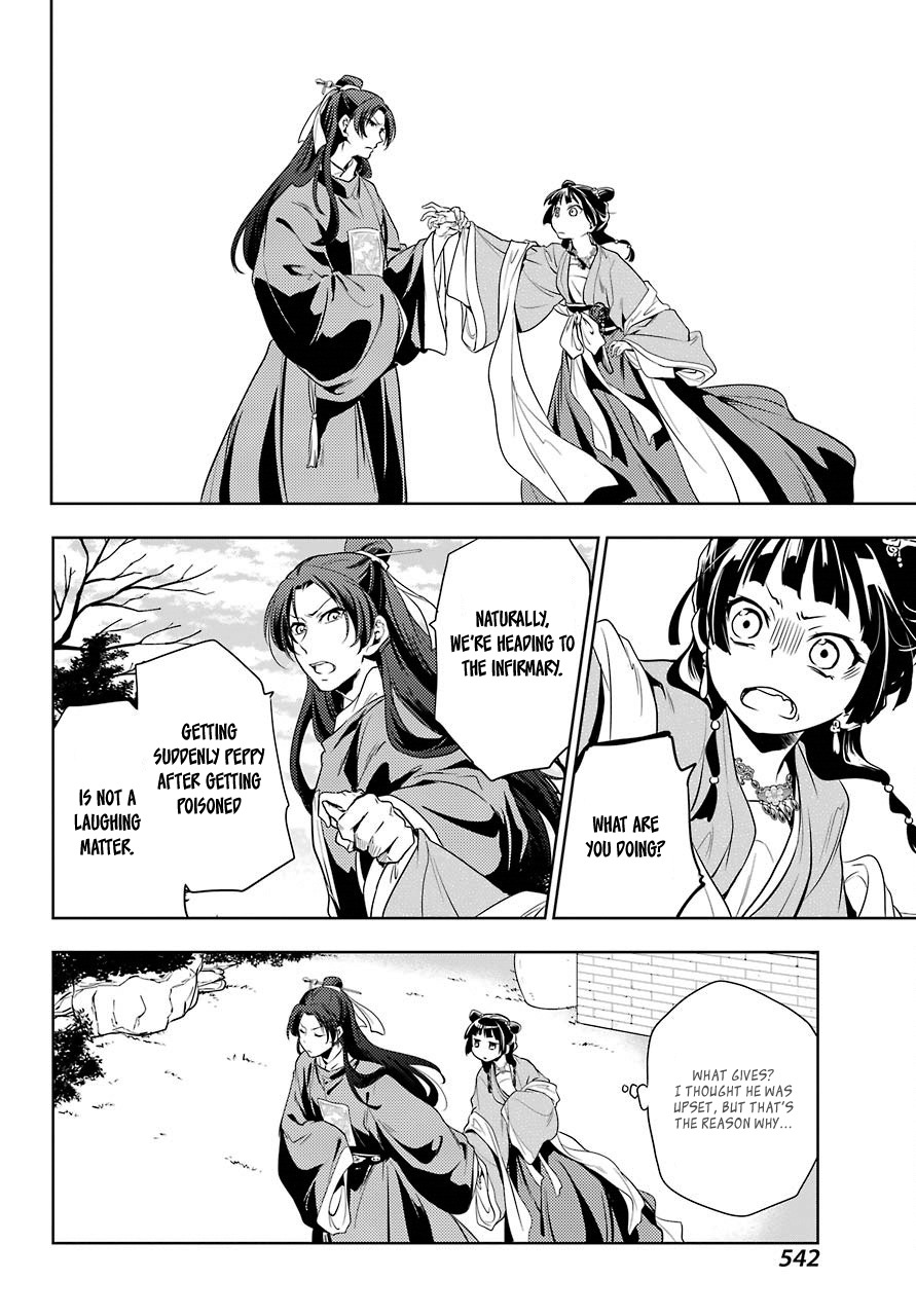 Kusuriya no Hitorigoto Chapter 8 page 12 - Chapter 8: GARDEN PARTY (PART 3)