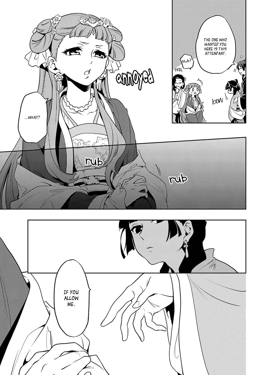 Kusuriya no Hitorigoto Chapter 8 page 19 - Chapter 8: GARDEN PARTY (PART 3)