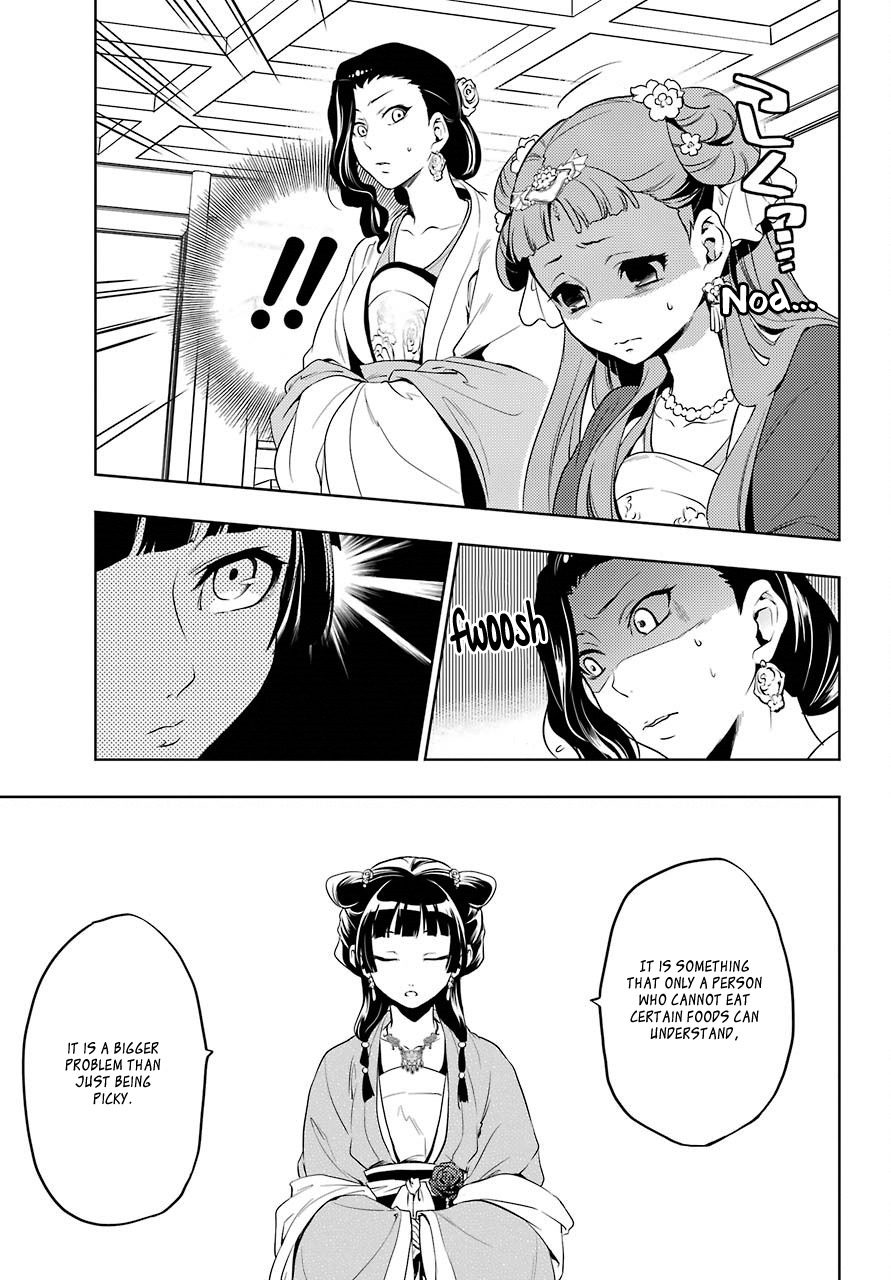 Kusuriya no Hitorigoto Chapter 8 page 27 - Chapter 8: GARDEN PARTY (PART 3)