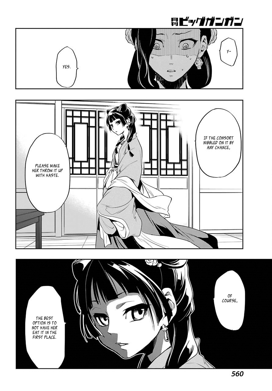 Kusuriya no Hitorigoto Chapter 8 page 30 - Chapter 8: GARDEN PARTY (PART 3)