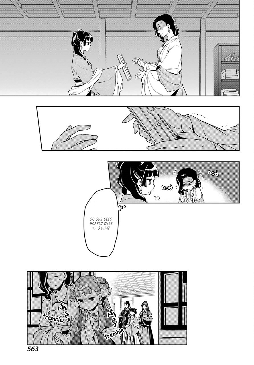 Kusuriya no Hitorigoto Chapter 8 page 33 - Chapter 8: GARDEN PARTY (PART 3)