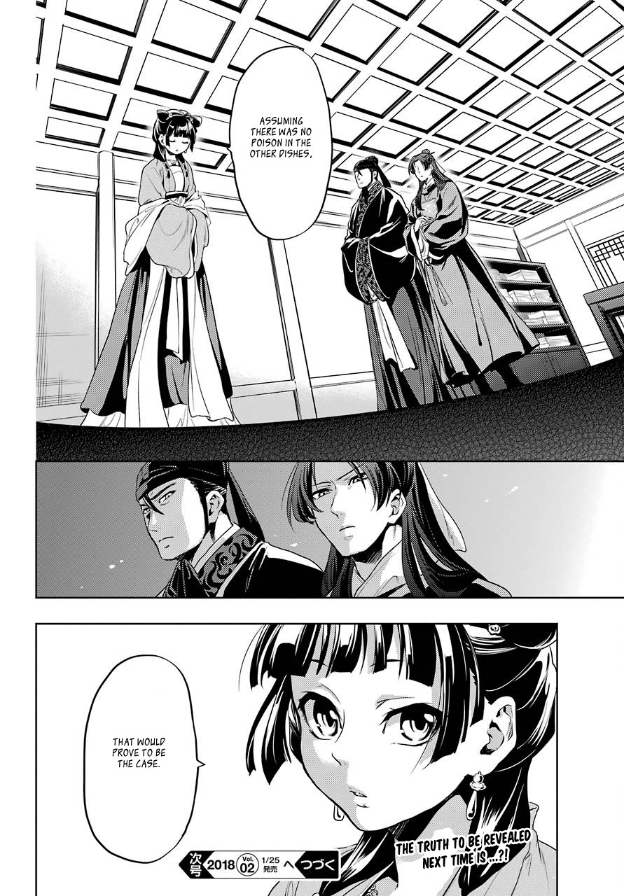 Kusuriya no Hitorigoto Chapter 8 page 38 - Chapter 8: GARDEN PARTY (PART 3)