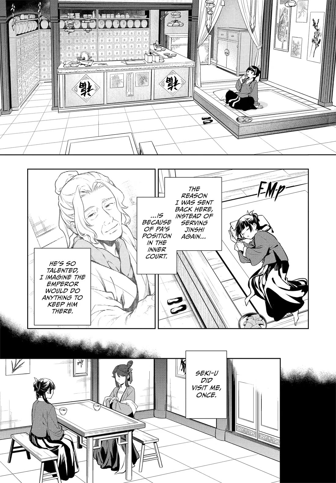 Kusuriya no Hitorigoto Chapter 84 page 35 - Chapter 84