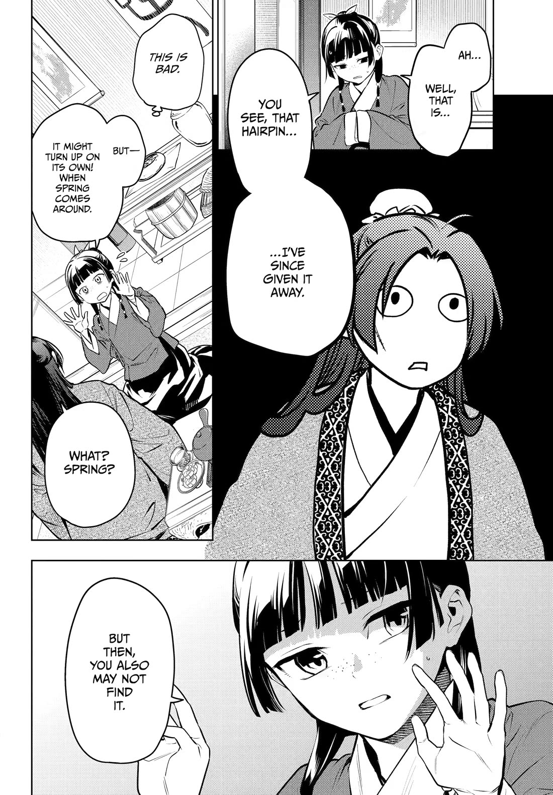 Kusuriya no Hitorigoto Chapter 85 page 8 - Chapter 85