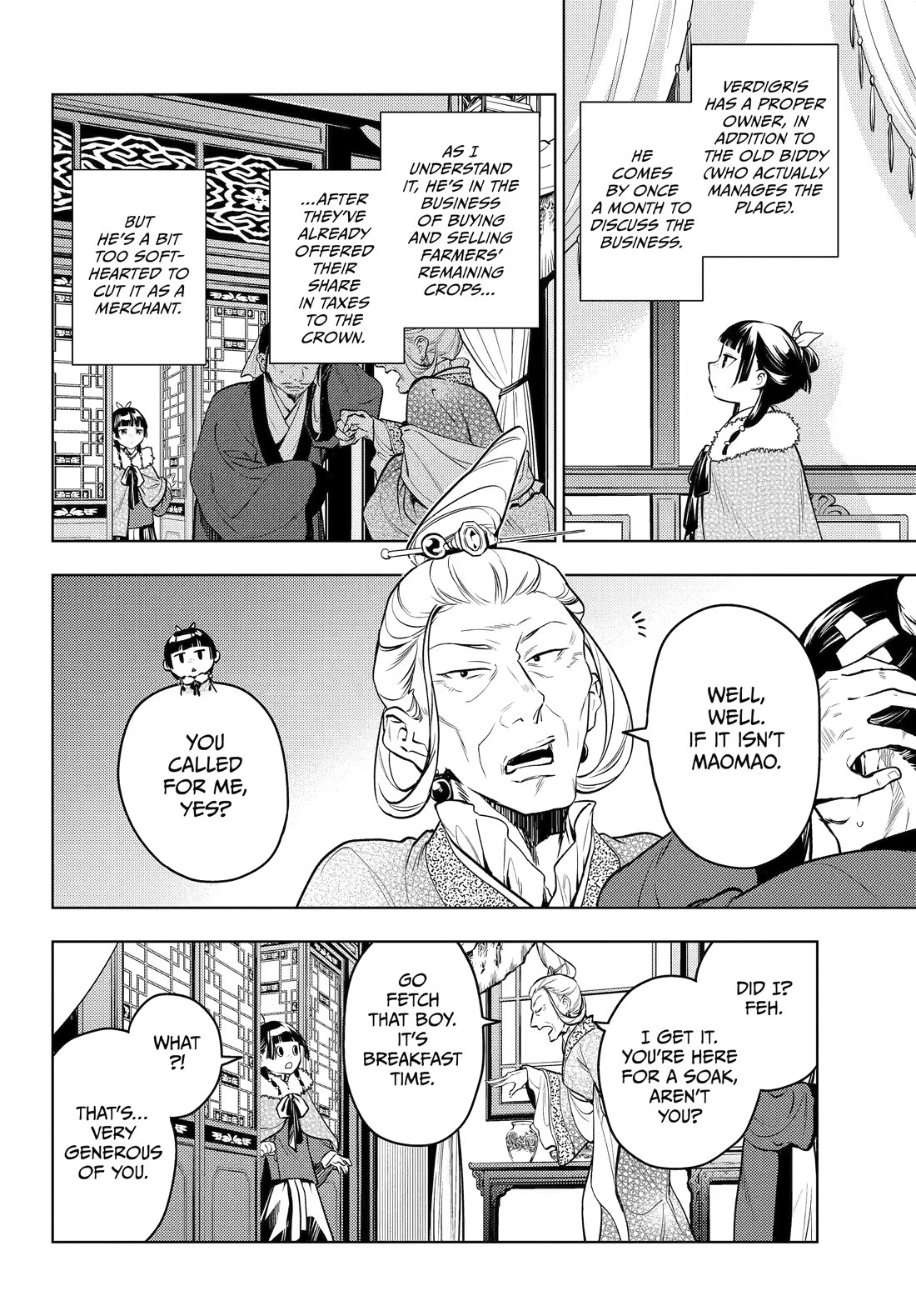 Kusuriya no Hitorigoto Chapter 86 page 4 - Chapter 86