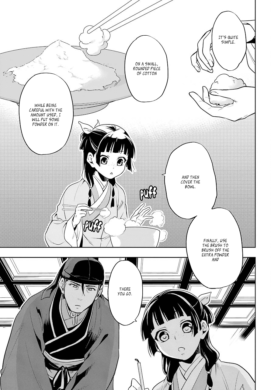 Kusuriya no Hitorigoto Chapter 9 page 15 - Chapter 9