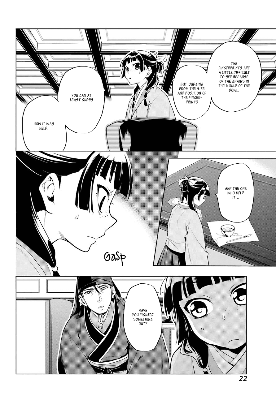 Kusuriya no Hitorigoto Chapter 9 page 18 - Chapter 9
