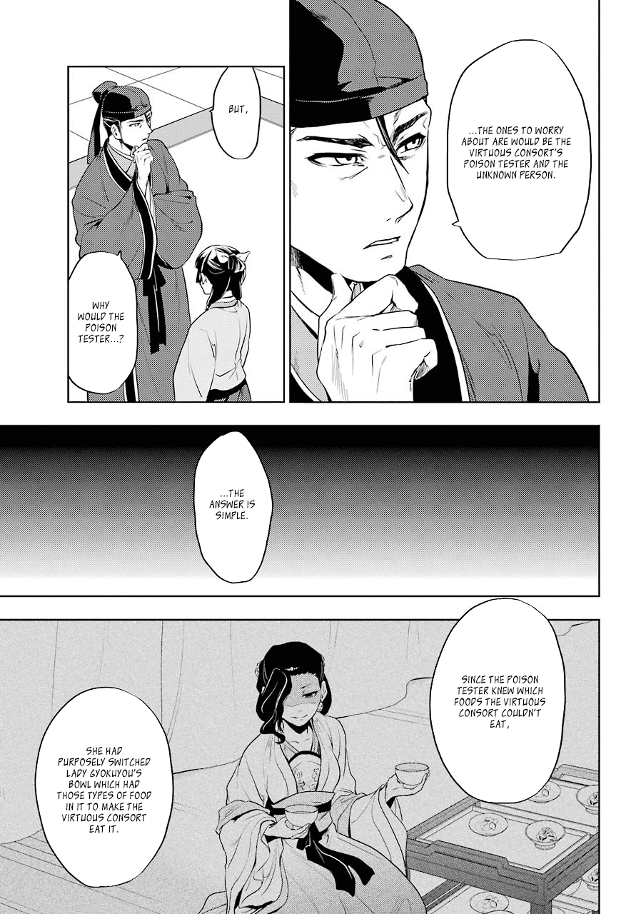 Kusuriya no Hitorigoto Chapter 9 page 21 - Chapter 9