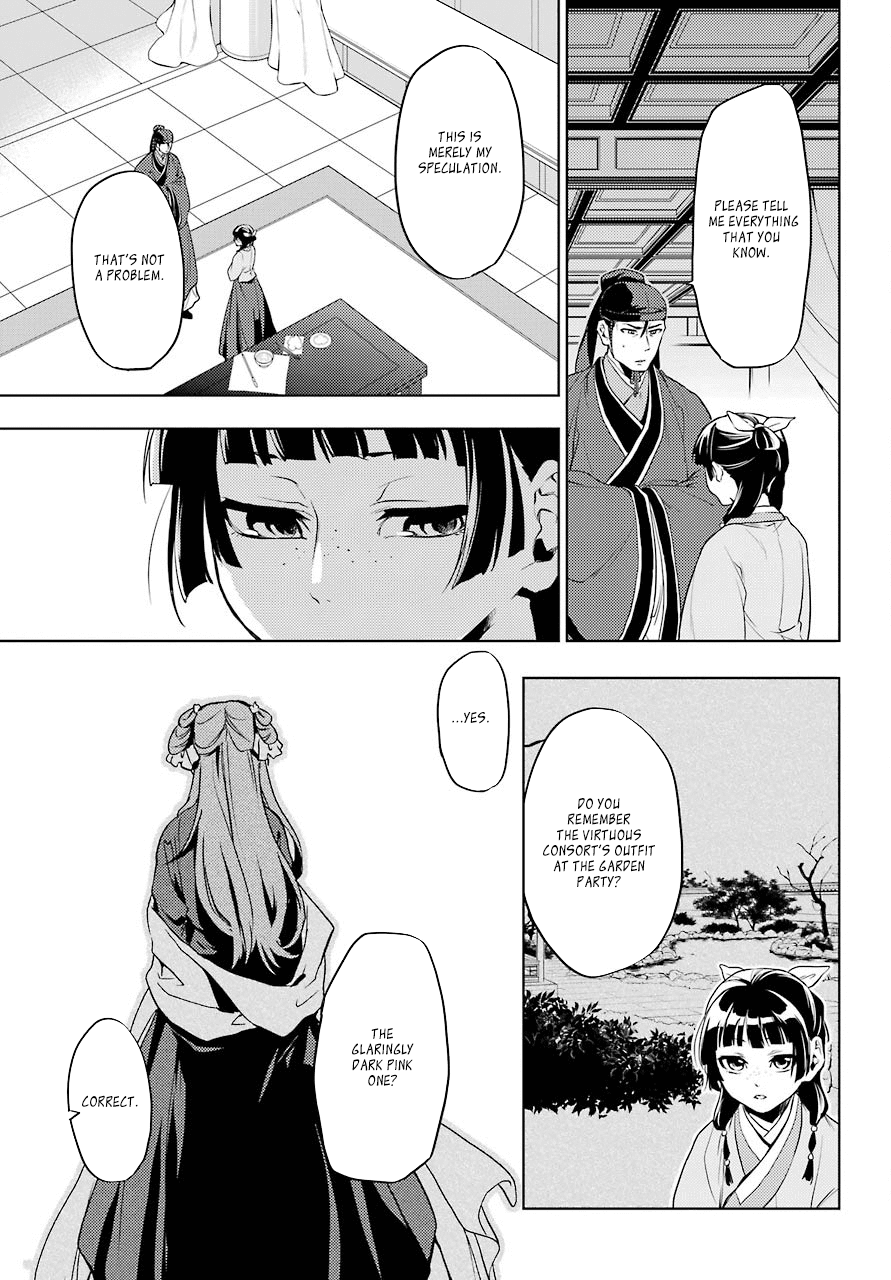 Kusuriya no Hitorigoto Chapter 9 page 23 - Chapter 9