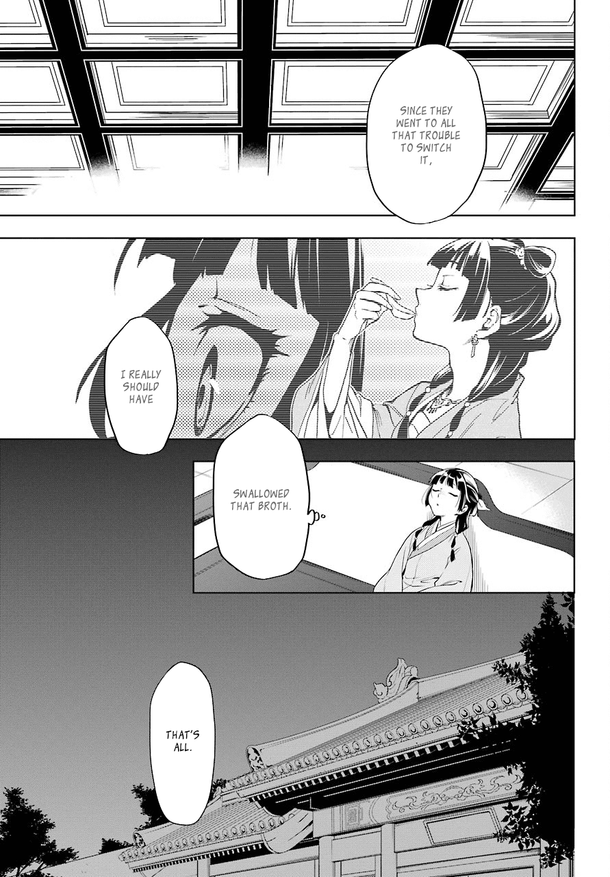 Kusuriya no Hitorigoto Chapter 9 page 37 - Chapter 9