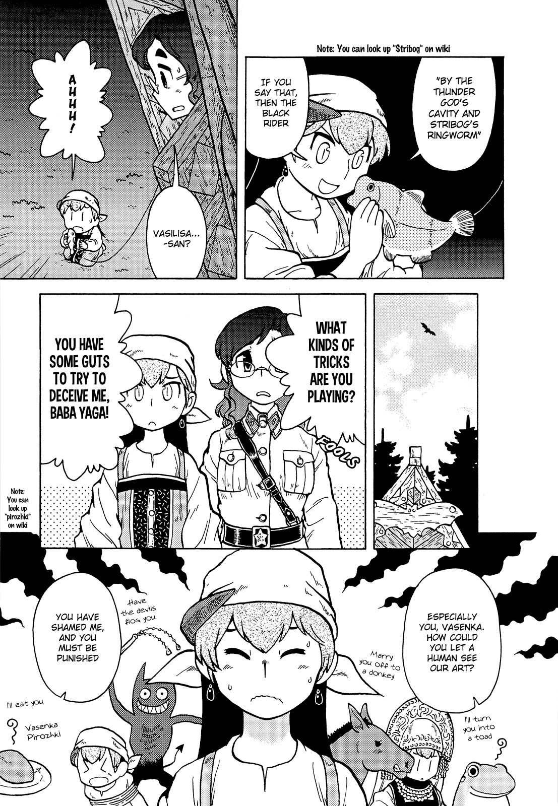 Kutsuzure Sensen - Witch Vasenka's War Chapter 0 page 13 - Chapter 0: The Hut of Baba Yaga