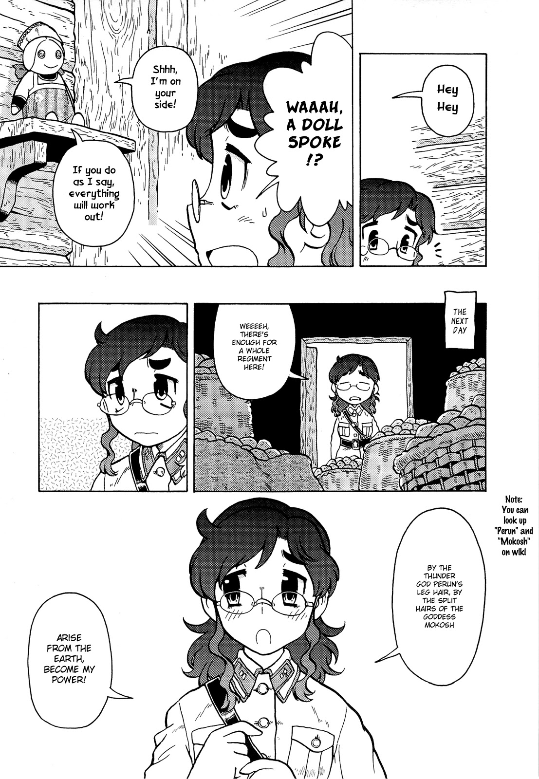 Kutsuzure Sensen Chapter 0 page 9 - Chapter 0: The Hut of Baba Yaga