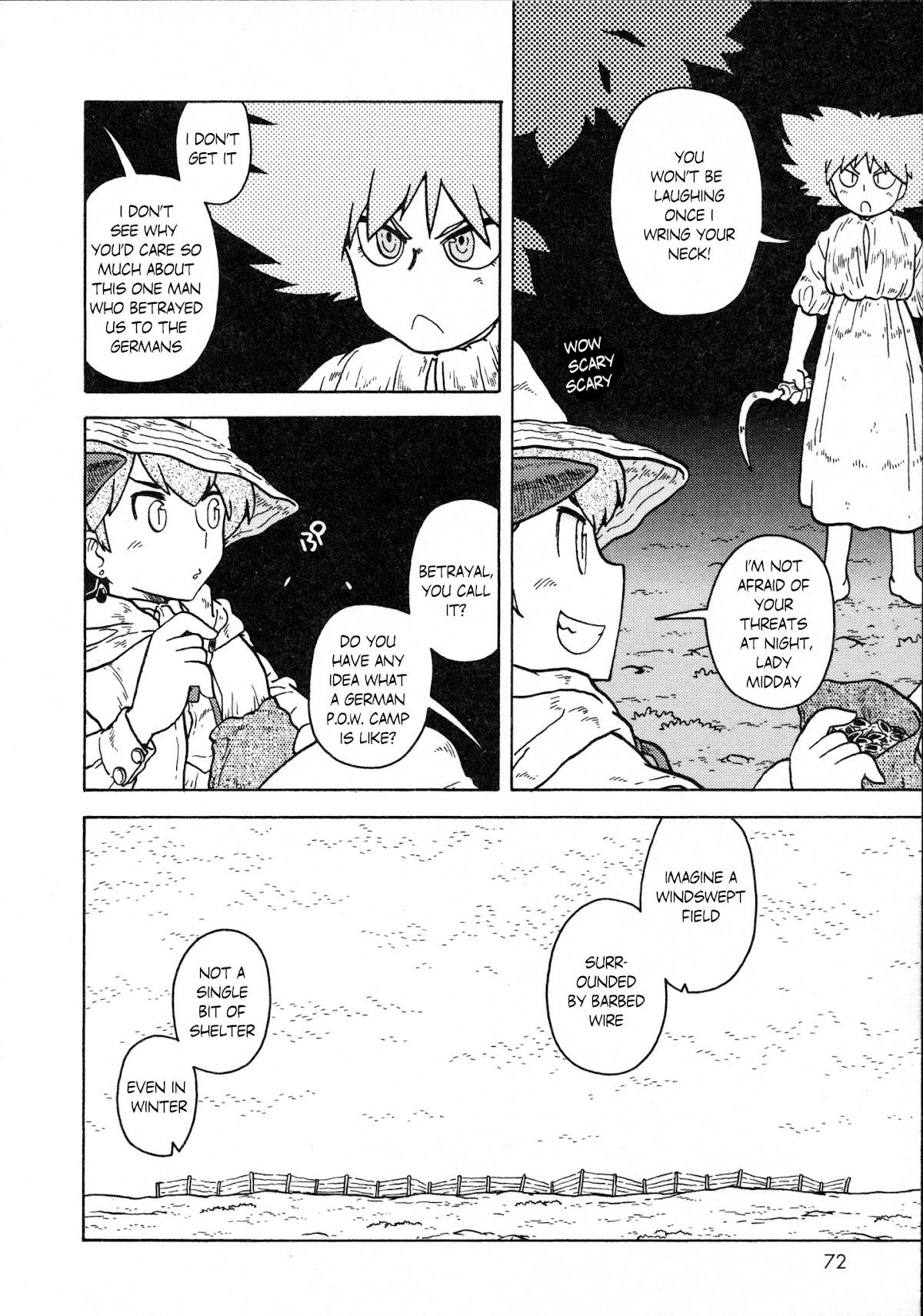 Kutsuzure Sensen Chapter 15 page 8 - Chapter 15: Lady Midday comes at night
