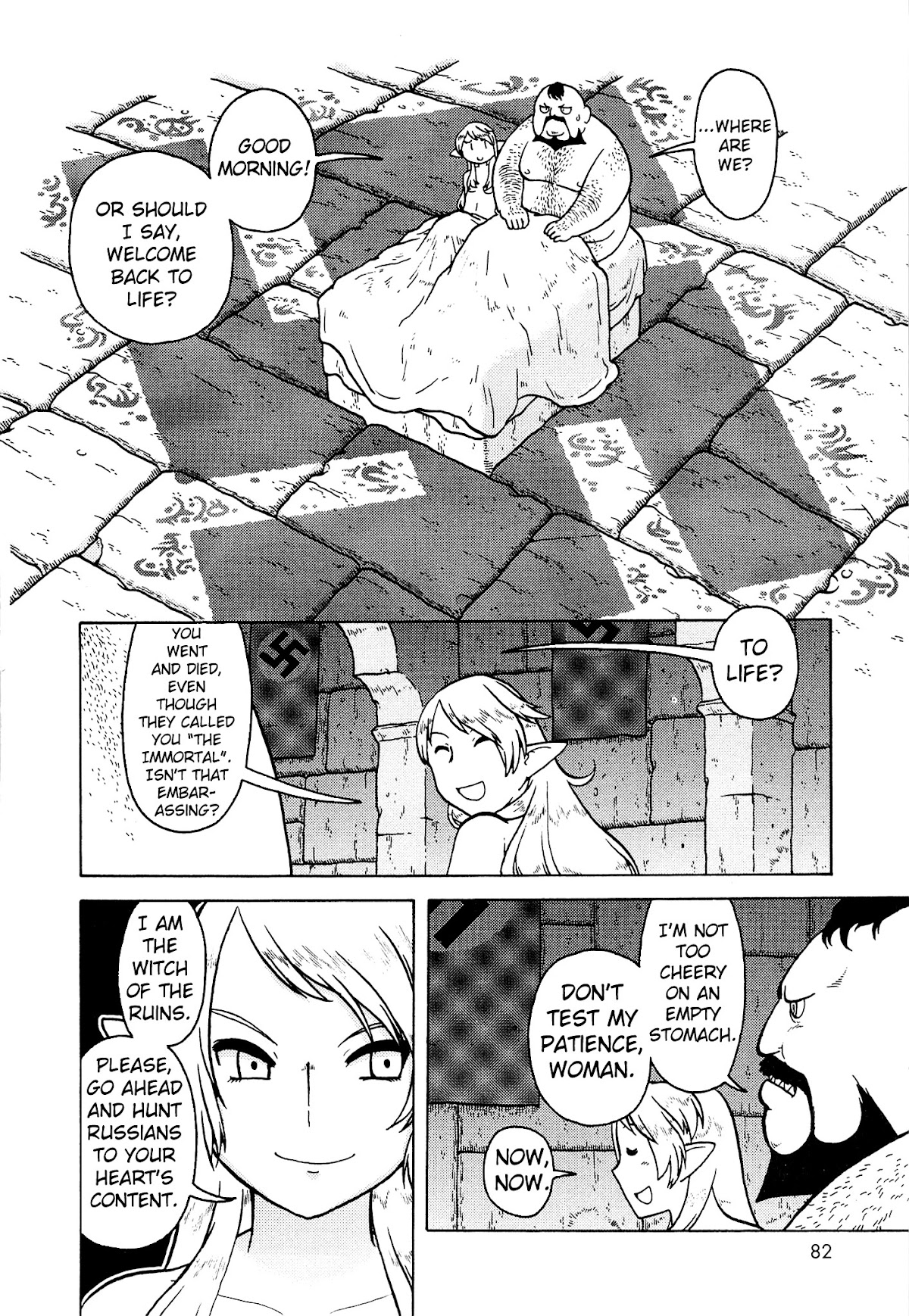Kutsuzure Sensen Chapter 16 page 2 - Chapter 16: The Search for An Eternal Life (Part I)
