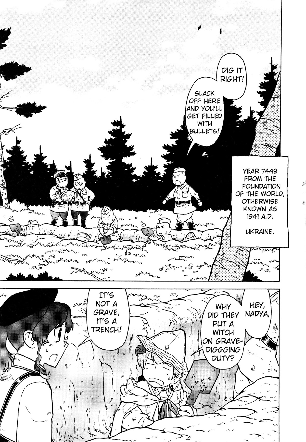 Kutsuzure Sensen Chapter 16 page 3 - Chapter 16: The Search for An Eternal Life (Part I)