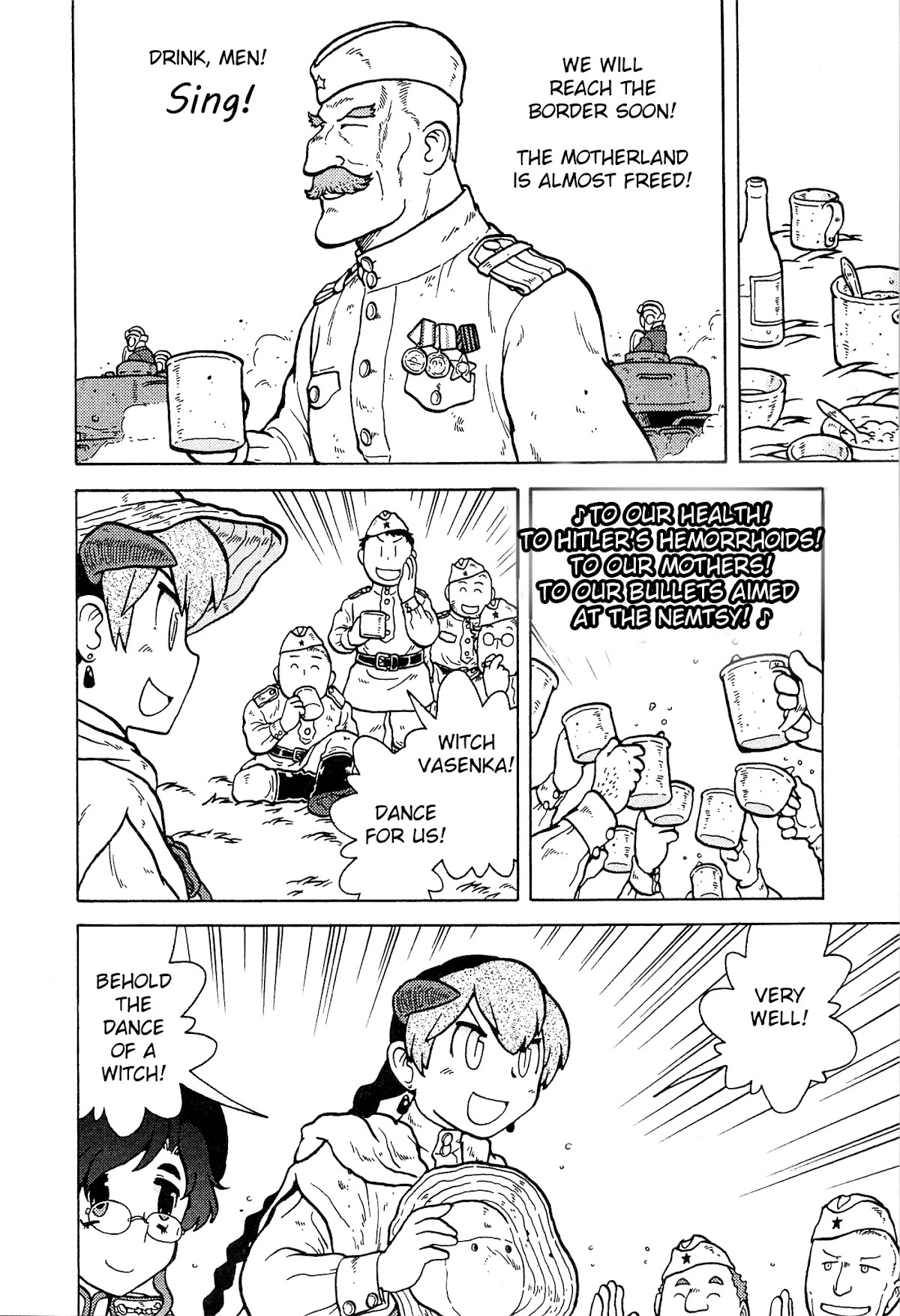 Kutsuzure Sensen Chapter 19 page 4 - Chapter 19: Saint Pyatnitsa is Angry