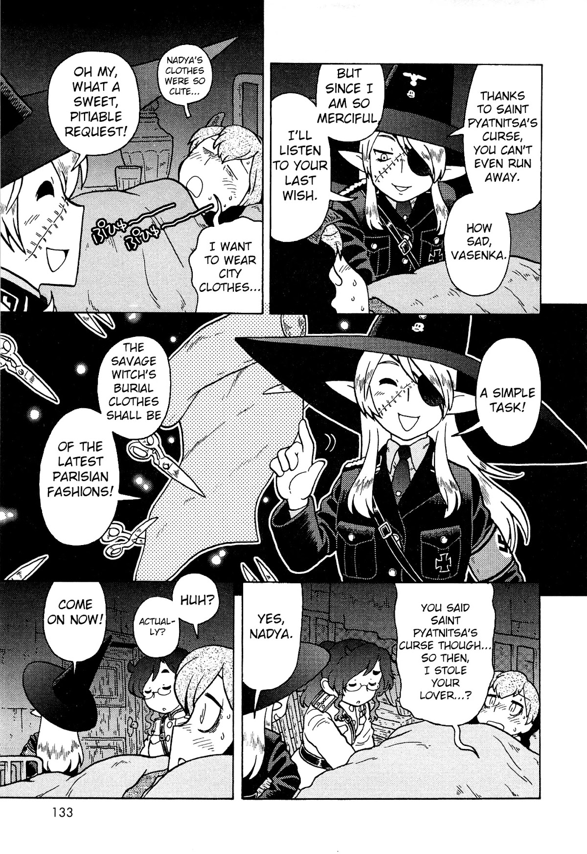 Kutsuzure Sensen Chapter 19 page 9 - Chapter 19: Saint Pyatnitsa is Angry