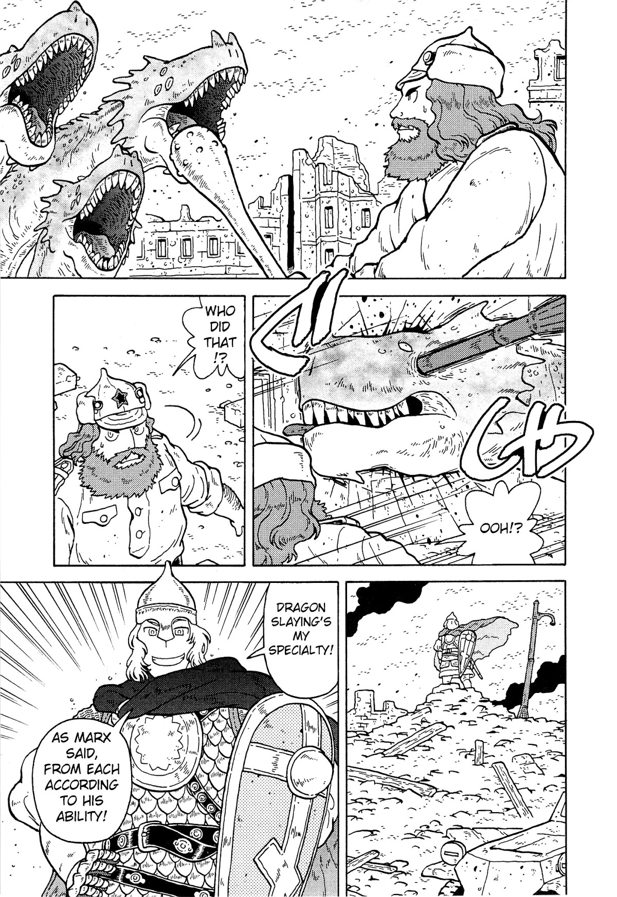 Kutsuzure Sensen Chapter 20 page 13 - Chapter 20: The Great Dragon and the Capture of Berlin