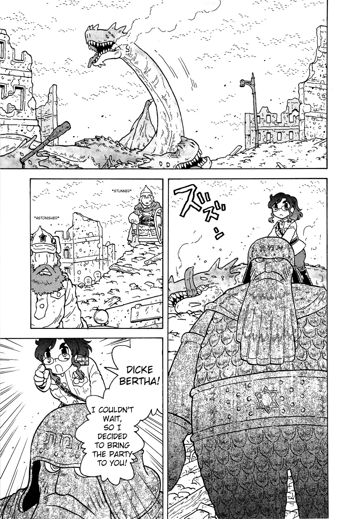 Kutsuzure Sensen Chapter 20 page 15 - Chapter 20: The Great Dragon and the Capture of Berlin