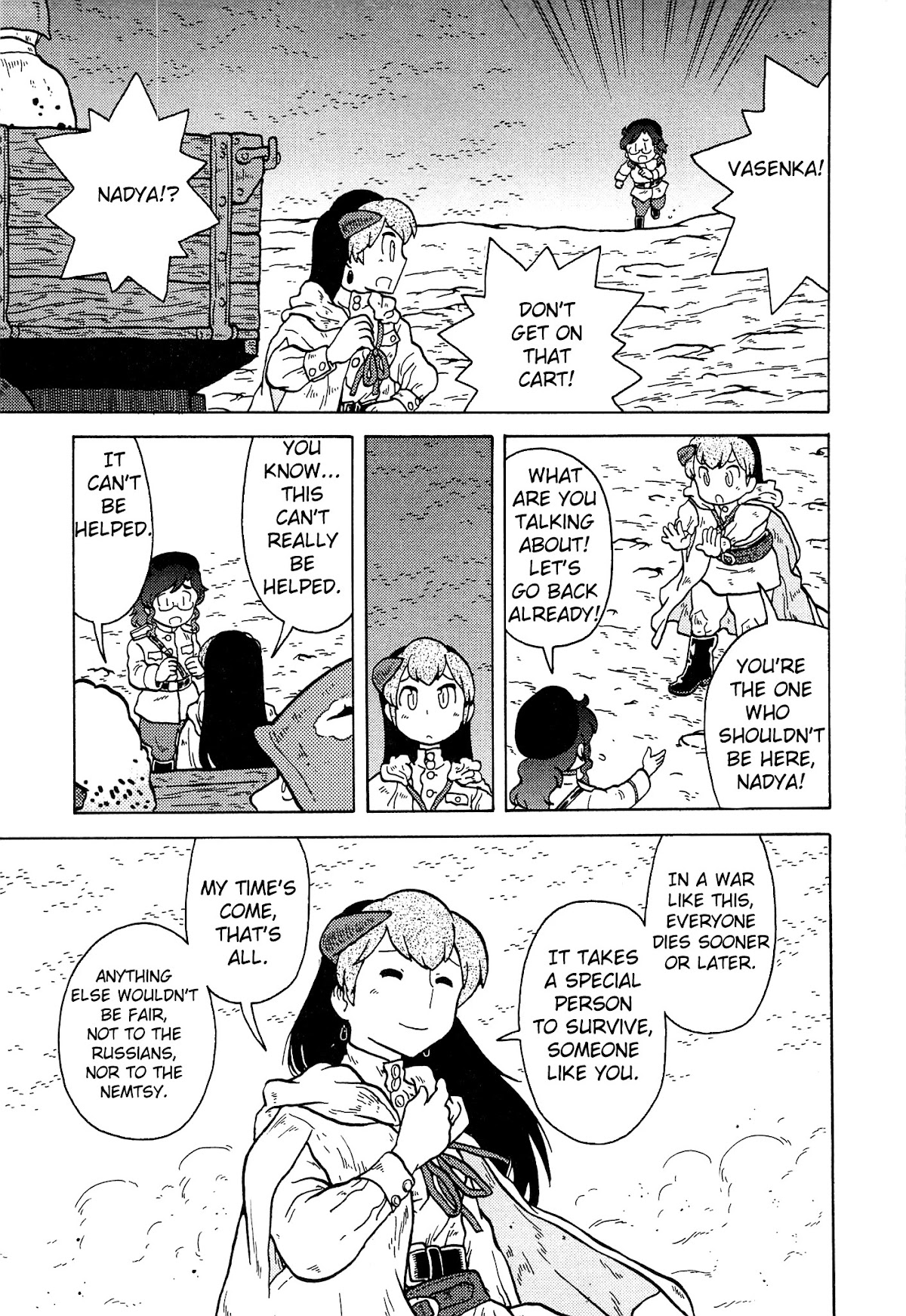 Kutsuzure Sensen Chapter 21 page 12 - Chapter 21: Nadya's War [END]