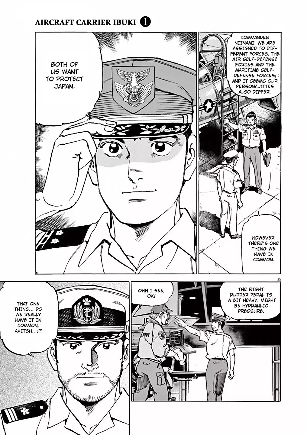 Kuubo Ibuki Chapter 1 page 40 - Chapter 1: The First Sortie - Code name: Pegasus