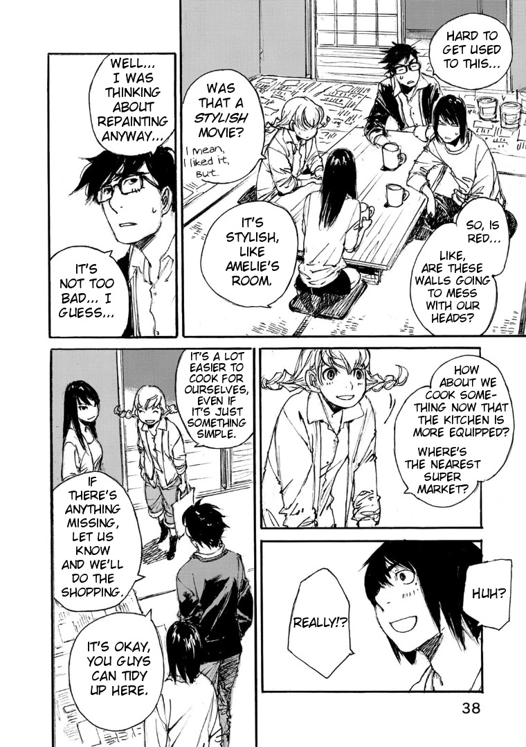 Kuuden no Himegimi Chapter 10 page 14 - Chapter 10: Track 10: Red Wall