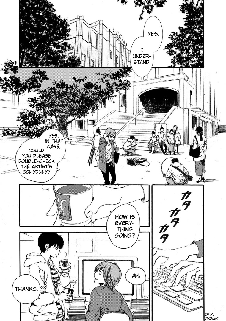 Kuuden no Himegimi Chapter 3 page 3 - Chapter 3: Track 3: We're Taking Promo Pics