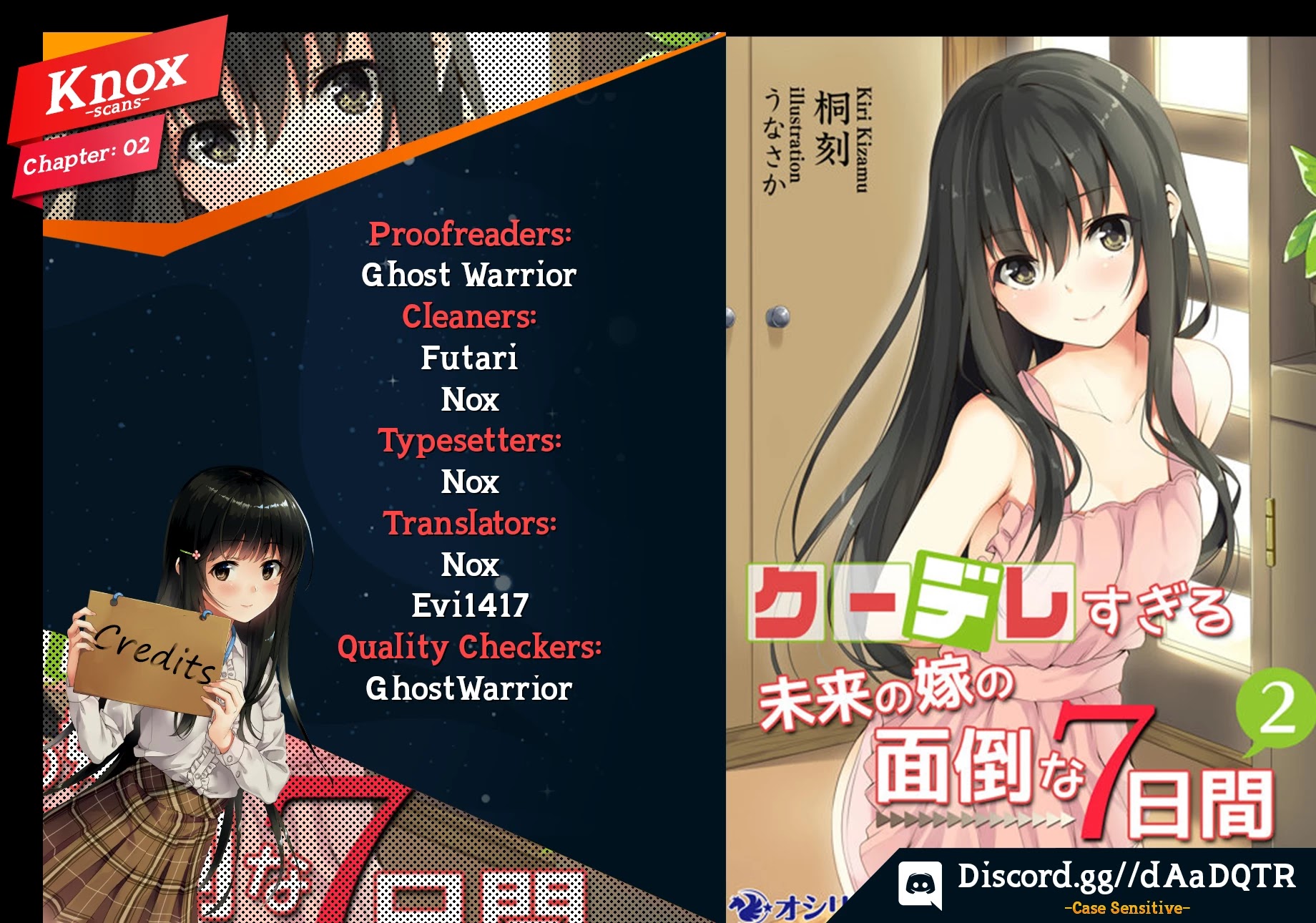 Kuudere Sugiru Mirai no Yome no Mendouna 7-kakan Chapter 2 page 1 - Chapter 2