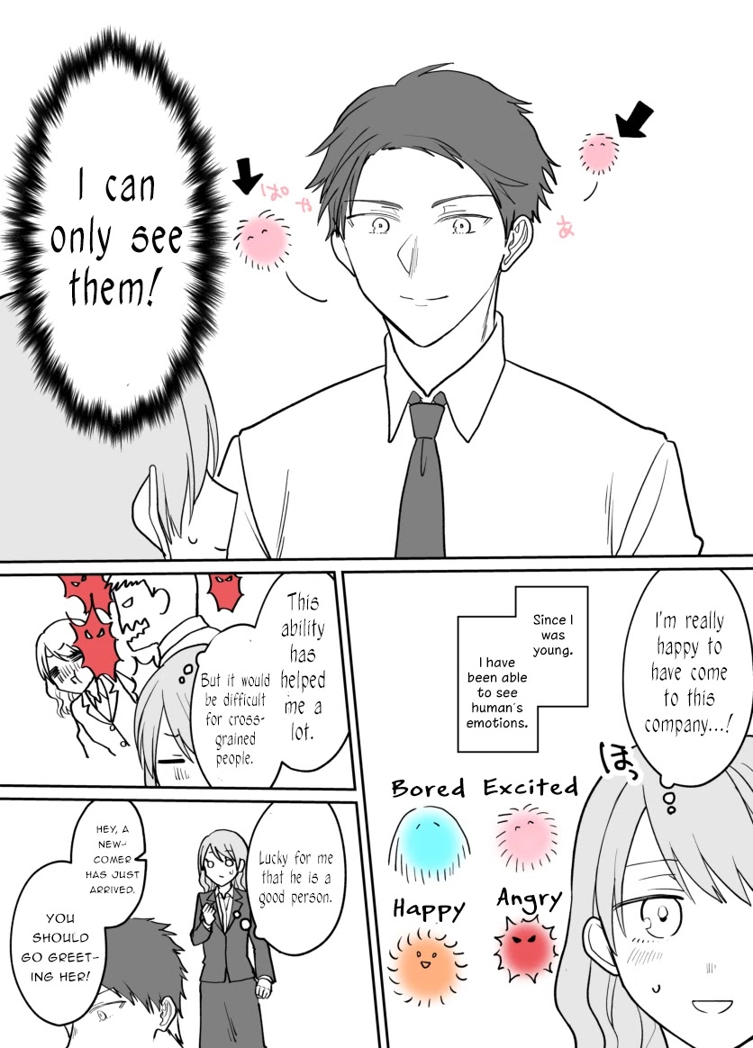 Kuuki ga "Yomeru" Shinnyushain to Buaiso na Senpai no Hanashi Chapter 1 page 3 - Chapter 1