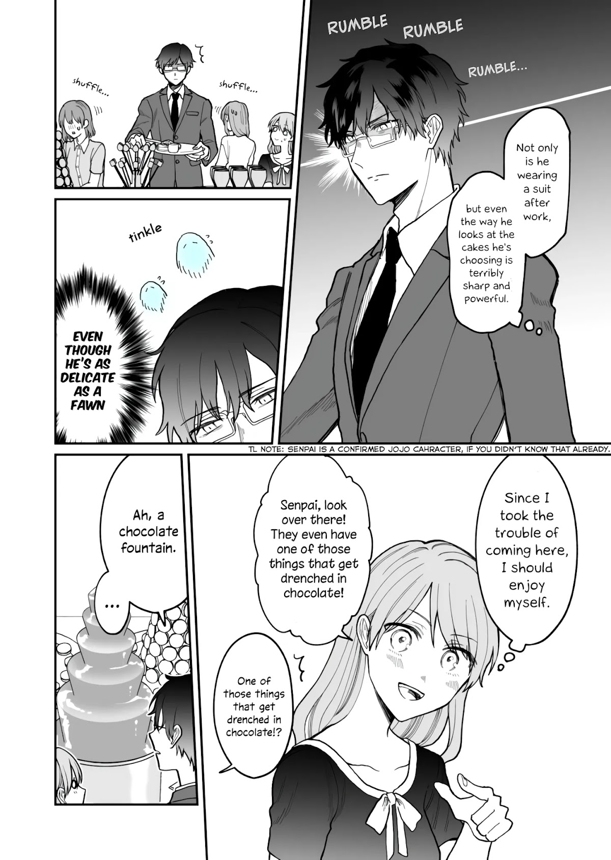 Kuuki ga "Yomeru" Shinnyushain to Buaiso na Senpai no Hanashi Chapter 10 page 2 - Chapter 10