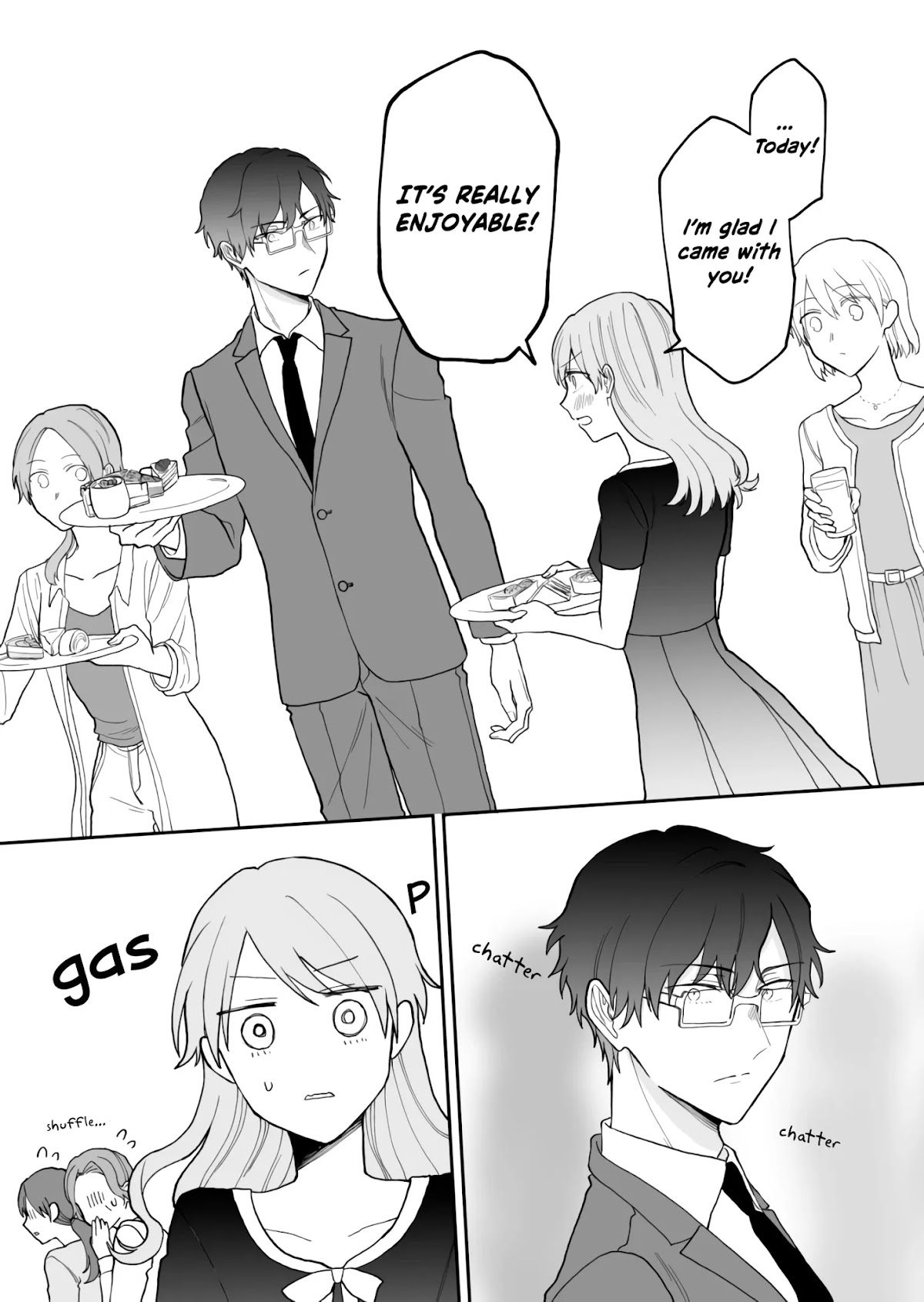 Kuuki ga "Yomeru" Shinnyushain to Buaiso na Senpai no Hanashi Chapter 10 page 5 - Chapter 10