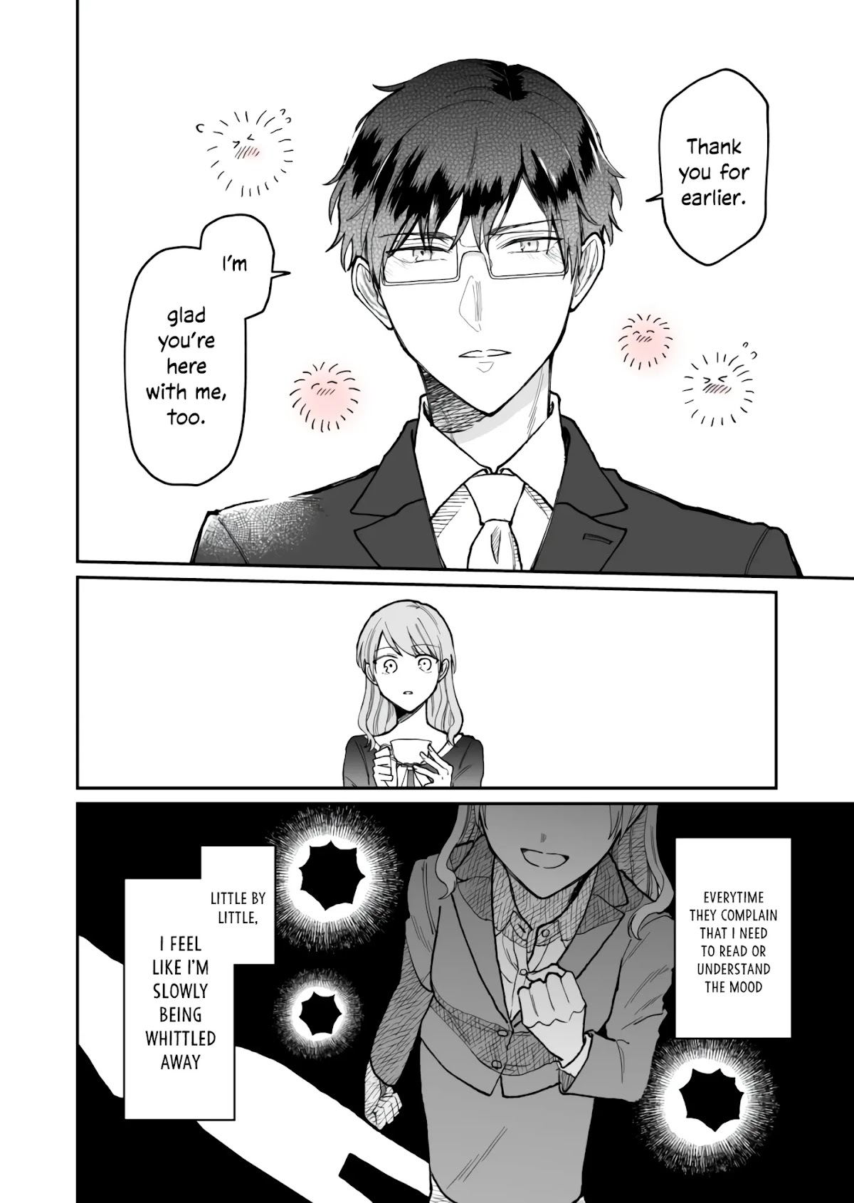 Kuuki ga "Yomeru" Shinnyushain to Buaiso na Senpai no Hanashi Chapter 10 page 8 - Chapter 10
