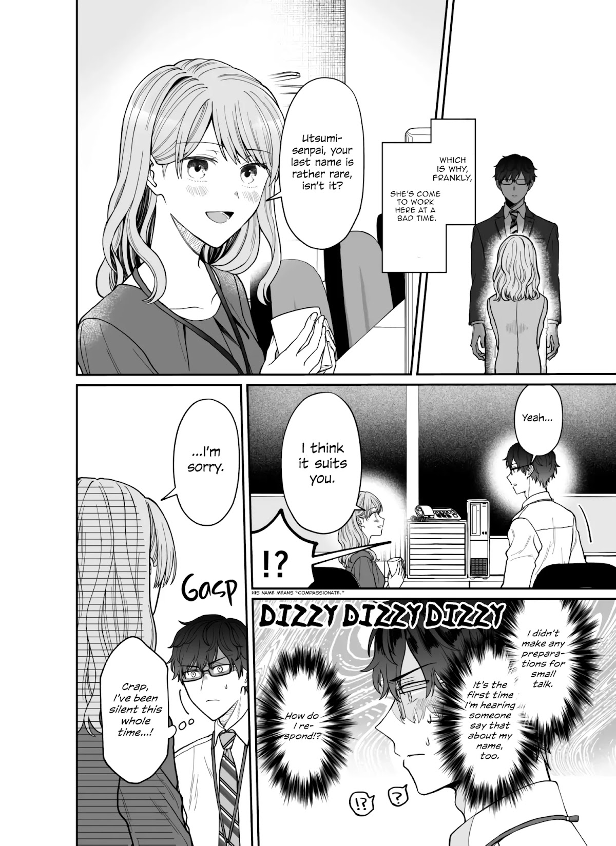 Kuuki ga "Yomeru" Shinnyushain to Buaiso na Senpai no Hanashi Chapter 11 page 4 - Chapter 11